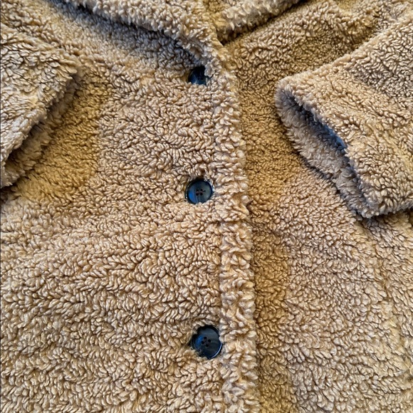 LOFT Tan Teddy Jacket - Picture 7 of 11